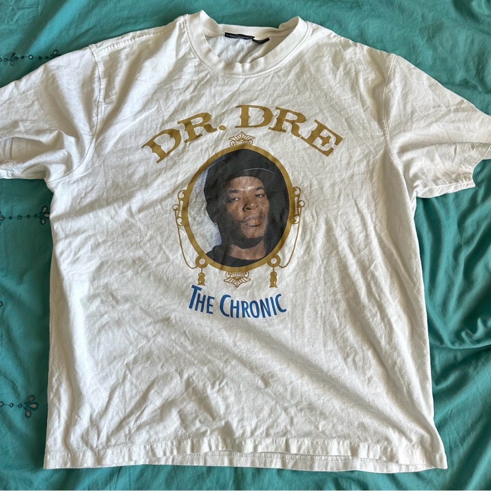 White Dr. Dre The Chronic T-Shirt